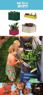 My First Garden Garden Beds For Kids Kidstylefile Garden Beds Gardening For Kids Kid Beds