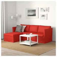 Brathult Sectional 3 Seat Corner Vissle Red Orange Ikea Corner Sofa Bed Ikea Sofa Corner Sofa
