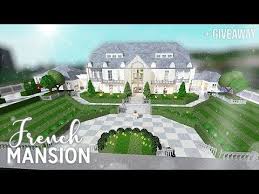 150 bloxbrg house ideas in 2021 modern family house house house layouts 150 bloxbrg house ideas in 2021. Roblox Bloxburg French Mansion Giveaway Youtube French Mansion Mansions Two Story House Design