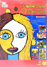 YIQU Creative Paper Cord Craft Kids DIY Art 6 Designs