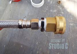 Build An Outdoor Sink Part Two Connecting The Water Supply Outdoor Kitchen Sink Outdoor Sinks Sink Faucets