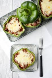 Gefullte Lasagne Paprika Ein Schnelles Und Einfaches Low Carb Rezept Rezept Gesunde Rezepte Paprika Mit Hackfleisch Rezepte