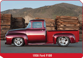 Image result for Light Red 1956 Truck