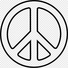 You could also print the. Peace Symbols Drawing Coloring Book Peace Symbol Angle Pencil Presentation Png Pngwing