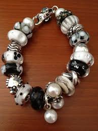 Black And White Bracelet Trollbeads Gallery Forum Trollbeads Bracelet Pandora Bracelet Designs Trollbeads