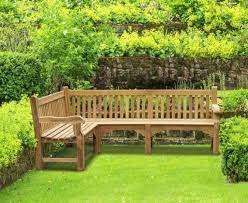 It's inexpensive, has plans to help with the build, looks good, and is easy to construct. Balmoral Teak Wooden Corner Garden Bench Left Orientation Corner Garden Bench Garden Bench Outdoor Garden Bench