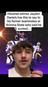 What Did Jayden Daniels Say to Brian Burns