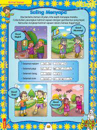 Dibawah ini adalah 100 contoh kalimat bahasa inggris dan artinya dalam bahasa indonesia. Worksheet Paud Tk A B Kalimat Sapaan Ebook Anak