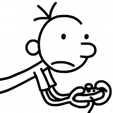 The kids will love these fun santa coloring pages. Diary Of A Wimpy Kid Coloring Page Coloring Library