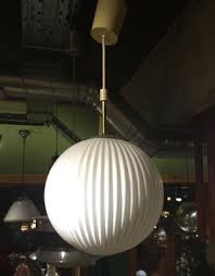 Vintage Danish Crystal Sphere Pendant Lamp For Sale At Pamono