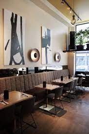 restaurant nooch rotterdam westewagenstraat 56 lex de gooijer interiors asian fusion black white art green marset orbit raa interior interior design home decor