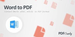 When using an online pdf converter, fonts, images, and document formatting are displayed as the author originally intended on windows and mac. Word To Pdf Convert Word To Pdf Format Easily