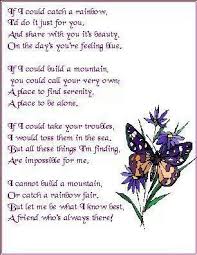 Pin By Sue Varner On Friendship Club Friend Poems Friendship Poems Verses For Cards