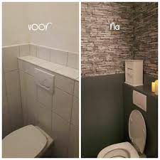 toilet ideeen badkamer tegelverf badkamer opknappen toilet verbouwing