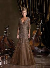 Bronze Color Mother Of The Bride Dresses Groom Dress Mother Of Groom Dresses