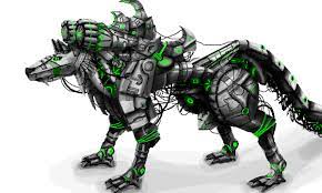 Greens Should Be Red And It Should Be Less Wolfy Wolf Colors Fantasy Beasts Art