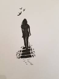 Pin By Andleena On Drawings Girl Walking Away Drawing Reference Poses Drawings It was an ending that haunted me for nearly a year after finishing the series, its memory resurfacing every time i thought about it. drawing reference poses