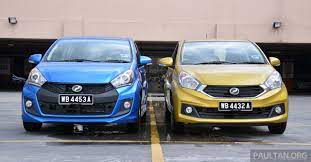 The 'eco idle' system, aerodynamic design and overall technological improvements provide a cleaner and more **1.3x and 1.5 variants only. 2015 Perodua Myvi Facelift Premium X Vs Advance 03 Paul Tan S Automotive News