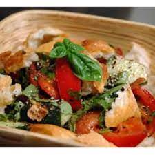 Mid Summer Italian Bread Salad Italian Bread Salad Bread Salad Recipe Bread Salad