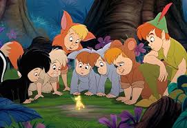 I Remember Seeing This In The Theater And I Freaking Cried When I Thought Tinkerbell Died Lost Boys Peter Pan Peter Pan Disney Peter Pan