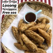 lekor), keropok lekor (malay pronunciation: Keropok Lekor Losong Crispy Ganu Free Sos Peket Shopee Malaysia