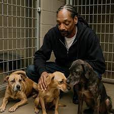 BREAKING : Snoop Dogg quietly walked into a small New York rescue shelter  on the brink of closing — with just 48 hours to go before all the dogs  inside would be
