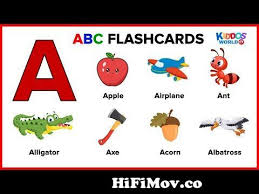 Colorful characters teach kids two words for each alphabet. Learning Abc Letters And Basic English Vocabulary From Alphabet Letter Com Watch Video Hifimov Co