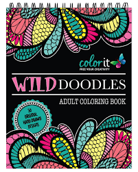 Download Wild Doodles Adult Coloring Book Features 50 Original Hand Drawn Anti Stress Designs Printed On Artist Quality Paper Hardback Covers Spiral Binding Perforated Pages Bonus Blotter Colorit Virginia Falkinburg 9780996511261 Amazon Com Books