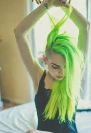 Electric Green Hair Hair Colors Ideas Hair Styles Neon Hair Green Hair