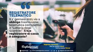 La lotteria degli scontrini è il nuovo accattivante metodo di contrasto all'evasione fiscale, che punta a stimolare al corretto adempimento degli obblighi iva con la promessa di lauti premi in denaro. Registratore Telematico Il 1 Gennaio 2021 Via A Obbligo Trasmissione Telematica Corrispettivi E Lotteria Degli Scontrini Il Tuo Registratore E Adeguato Confartigianato Verona