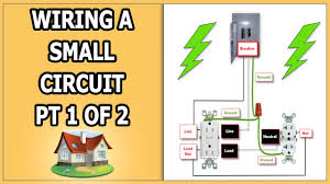 Its components are shown by the pictorial to be easily identifiable. Wiring Small Garage Circuit Pt 1 Of 2 Youtube