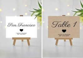 4.7 out of 5 stars 932. A5 A6 Personalised Wedding Party Dinner Table Name Number Etsy Dinner Party Table Table Cards Personal Cards