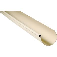 Gouttiere Demi Ronde Pvc Girpi Dev 33 Cm Sable L 2 M Pvc Et Produits