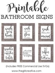 20 Funny Bathroom Signs Wall Art The Crafty Blog Stalker Printable Bathroom Signs Bathroom Printables Bathroom Signs