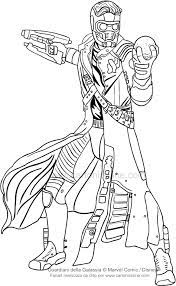 Spacecraft from guardians of the galaxy. Drawing Star Lord Guardians Of The Galaxy Coloring Page Coloring Home