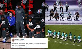 Kentucky games are always sold out, and the. Trump Tweets People Are Not Happy With Athletes Kneeling Daily Mail Online