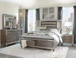 Shop at ebay.com and enjoy fast & free shipping on many items! Homelegance Tamsin 4pc Storage Bedroom Set In Silver Grey Metallic 1616