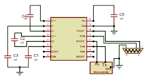 Max3232 Microcontroller Circuit Electronics Basics Microcontrollers Pic Microcontroller