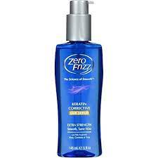 This product detects the cause of your hair's damaged condition, and corrects for shiner, more manageable hair. Zero Frizz Corrective Hair Serum 5 Ounce Bottle W Keratin Pack Of 3 By Zero Frizz Amazon De Beauty