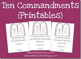 You shall not make for yourself idols and worship them. Free Ten Commandments Printables And Copywork