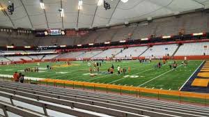 carrier dome section 128 home of syracuse orange