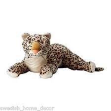 Large Jumbo Plush Leopard Jungle Stuffed Animal Ikea New Ikea New Giant Stuffed Animals Animals For Kids