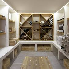Loving This Custom Display Area For Wine Perfect For Any Restaurant Or Retail Space Selling Wine Maineb Cave A Vin Stockage Du Vin Amenagement Cave A Vin