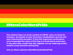 Black And Brown Unity Flag Philadelphia Unveils New Pride Flag To Recognize People Of Color Pride Flags Lgbtq Pride