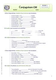 Choisir le nombre d'items de l'exercice. Exercice De Conjugaison 5eme Pdf