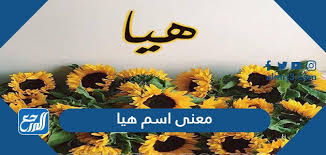 معنى اسم هيا في جميع اللغات والقران وعلم النفس وأهم صفات حاملته موقع المرجع