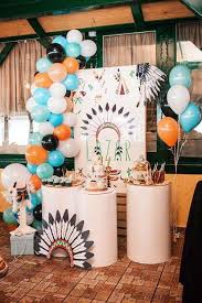 1st Birthday Party Decorations At Home India Tribal Party Birthday Party Ideas Photo 3 Of 16 Indian Birthday Parties Boho Birthday Party Tribal Birthday Party