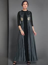 Black And Grey Dress Design Pin On Dress Me Pretty