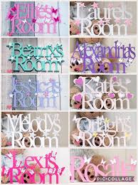 Explore other design elements such as wallpaper, bedroom colors, or simple features like night lights and custom art. I Heart Crafts Gorgeous Girls Bedroom Door Signs Just Facebook
