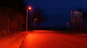 Pin On Street Lights At Night